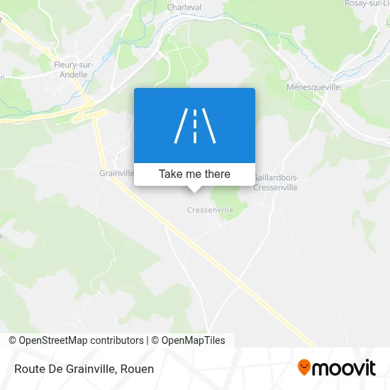 Route De Grainville map