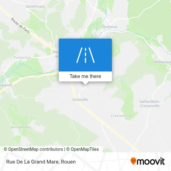 Rue De La Grand Mare map