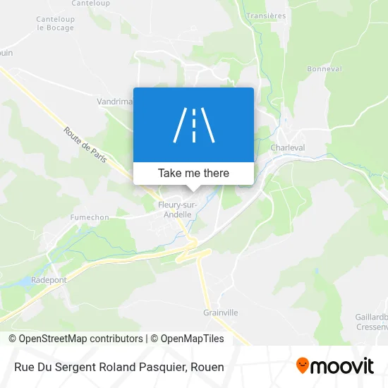 Rue Du Sergent Roland Pasquier map