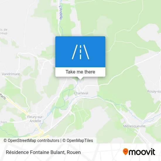 Résidence Fontaine Bulant map