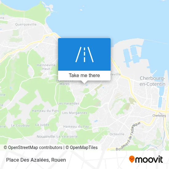 Place Des Azalées map