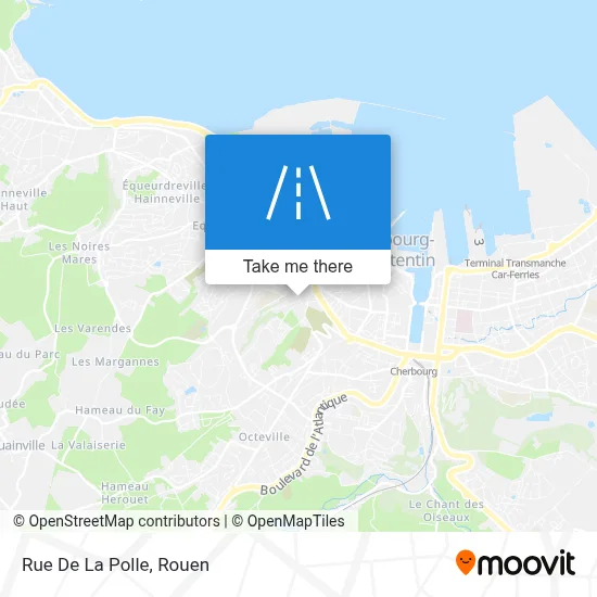 Rue De La Polle map