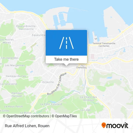 Mapa Rue Alfred Lohen
