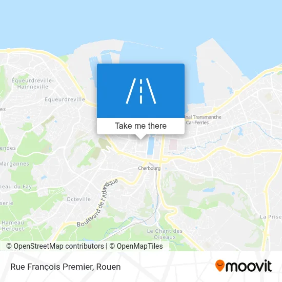 Mapa Rue François Premier
