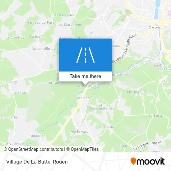 Village De La Butte map