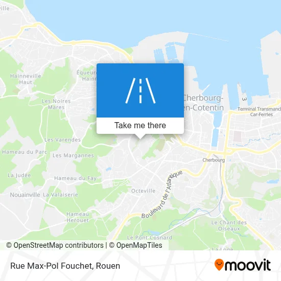 Rue Max-Pol Fouchet map