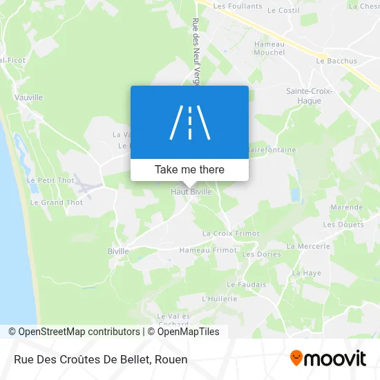 Rue Des Croûtes De Bellet map