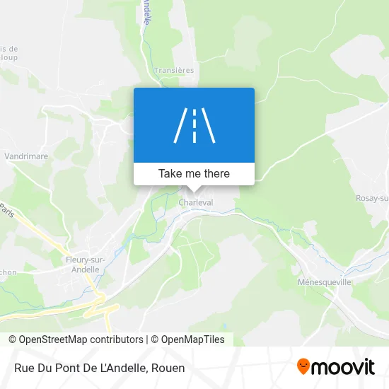 Rue Du Pont De L'Andelle map