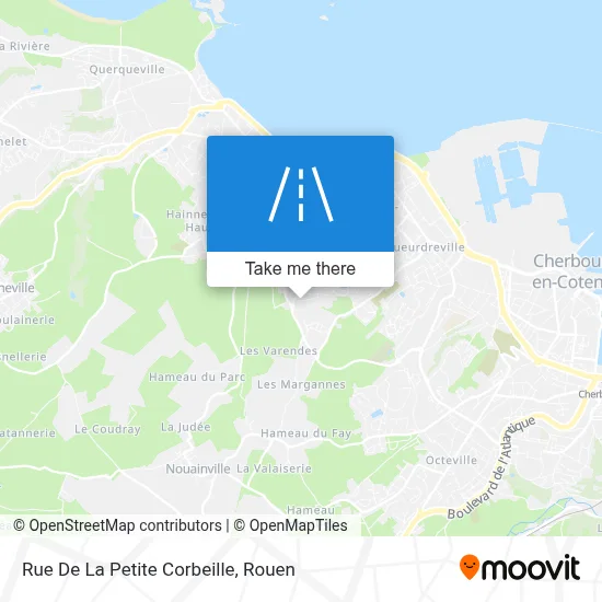 Mapa Rue De La Petite Corbeille