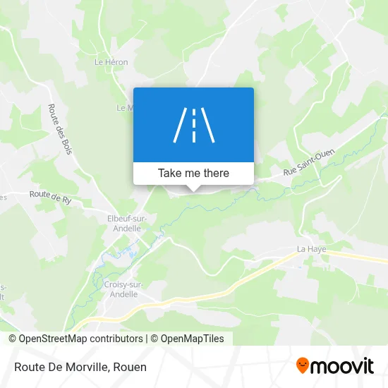 Route De Morville map