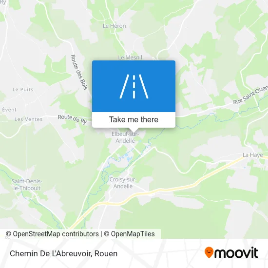 Chemin De L'Abreuvoir map