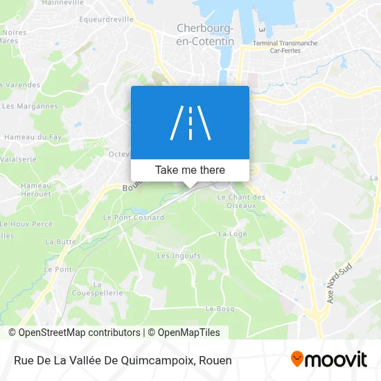 Rue De La Vallée De Quimcampoix map