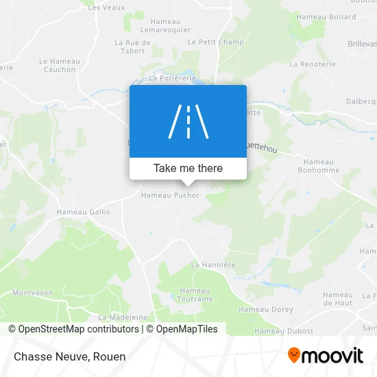 Mapa Chasse Neuve