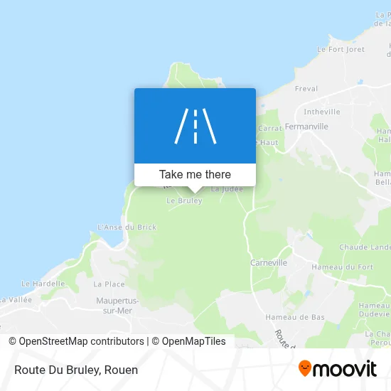 Route Du Bruley map