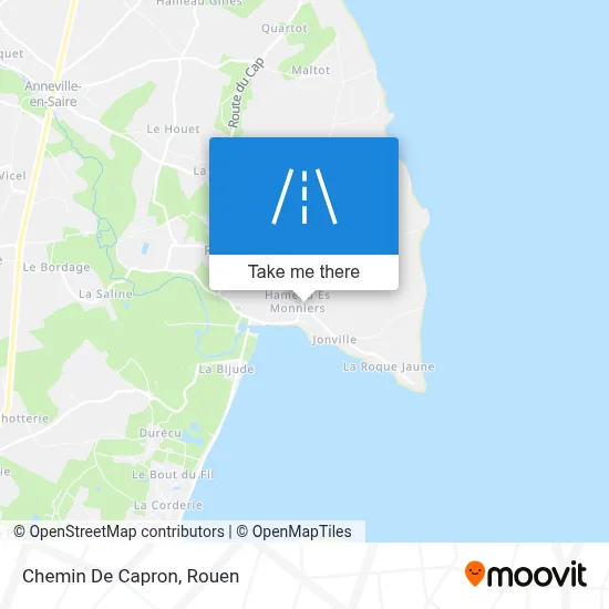 Chemin De Capron map