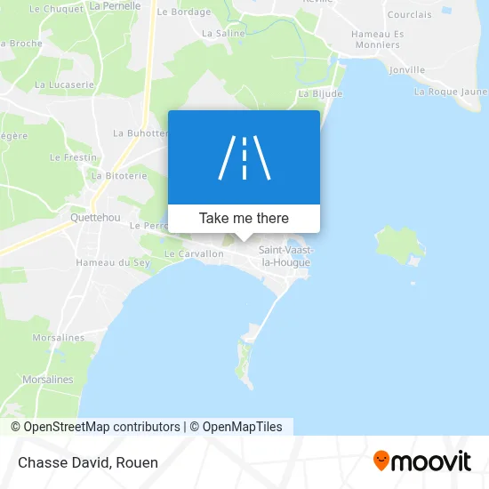 Mapa Chasse David