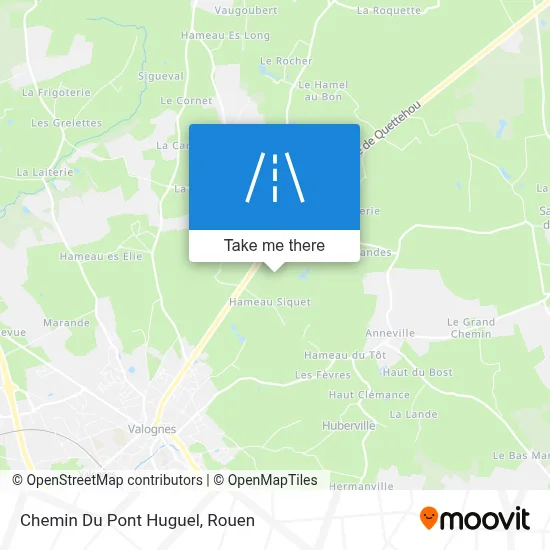Chemin Du Pont Huguel map