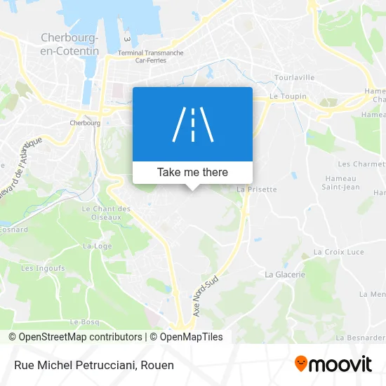 Mapa Rue Michel Petrucciani