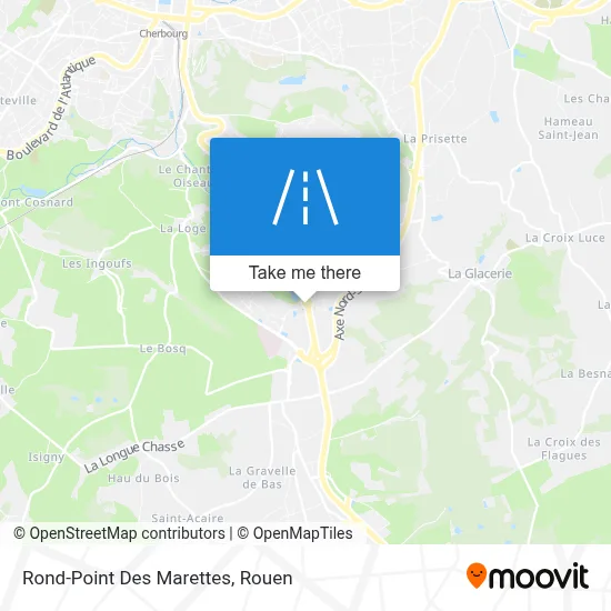 Rond-Point Des Marettes map