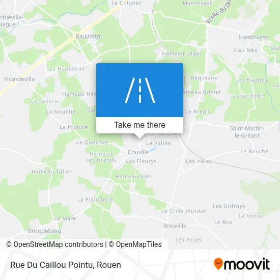 Rue Du Caillou Pointu map
