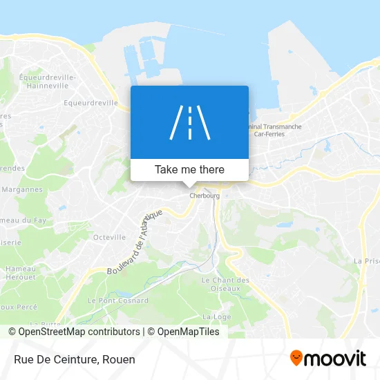 Mapa Rue De Ceinture