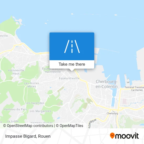 Impasse Bigard map
