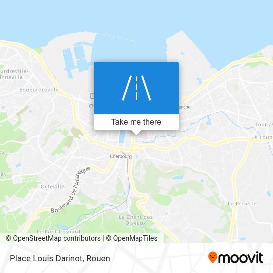 Place Louis Darinot map