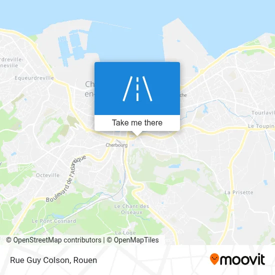 Rue Guy Colson map