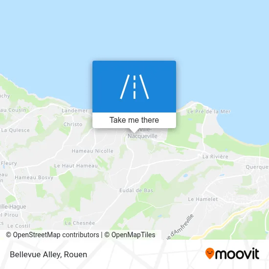 Allée Bellevue map