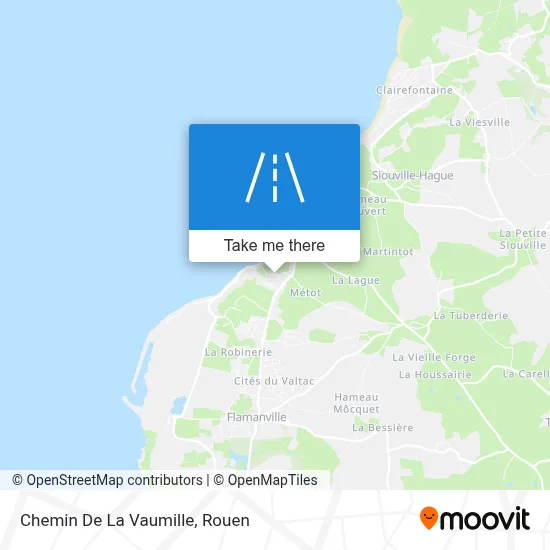 Chemin De La Vaumille map