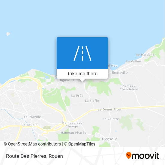 Route Des Pierres map
