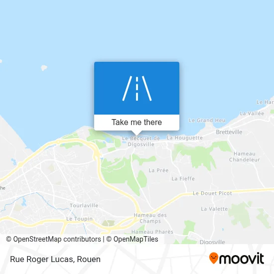 Rue Roger Lucas map