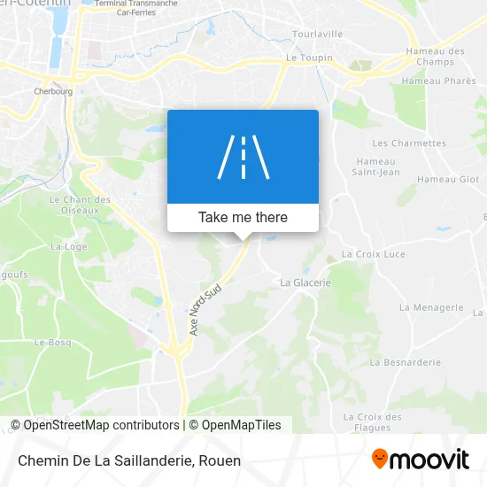 Chemin De La Saillanderie map
