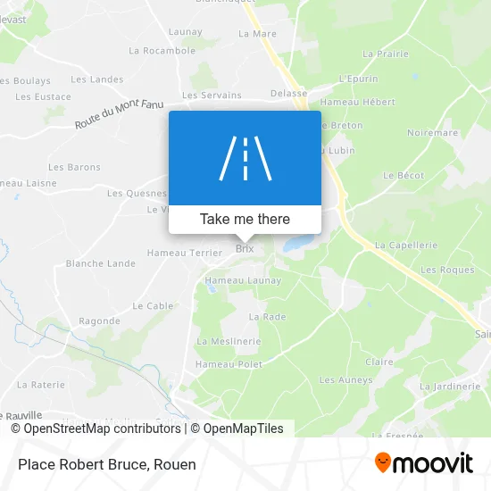 Place Robert Bruce map
