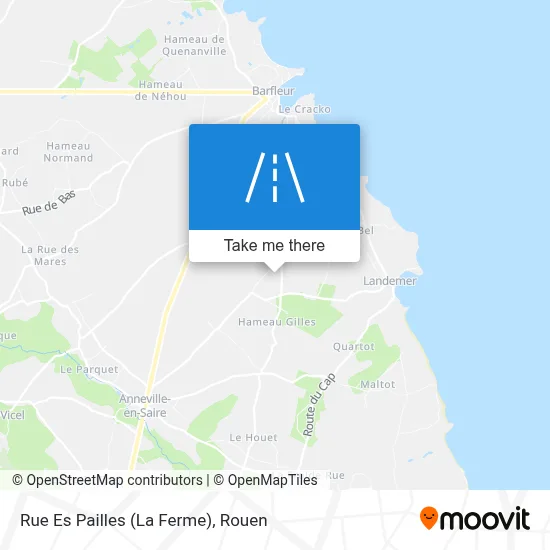 Mapa Rue Es Pailles (La Ferme)