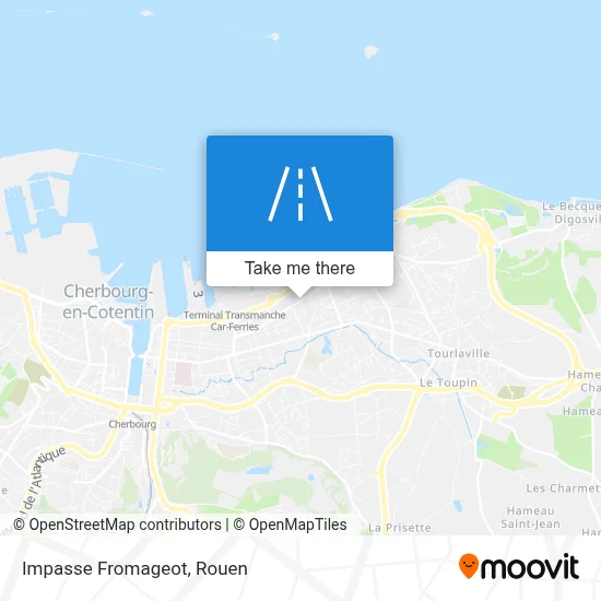 Impasse Fromageot map