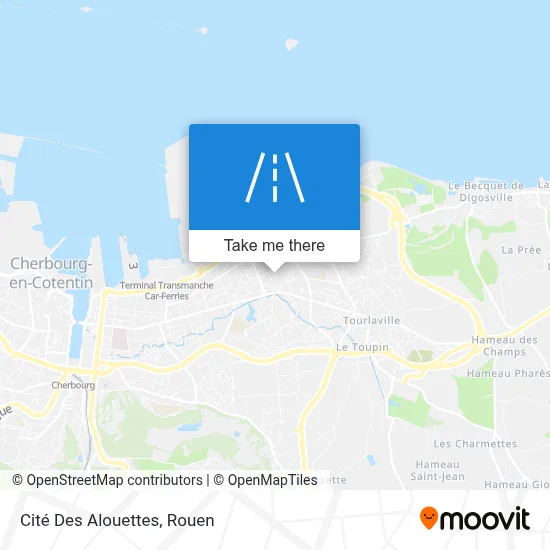 Cité Des Alouettes map