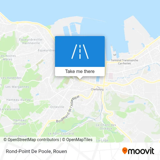 Rond-Point De Poole map