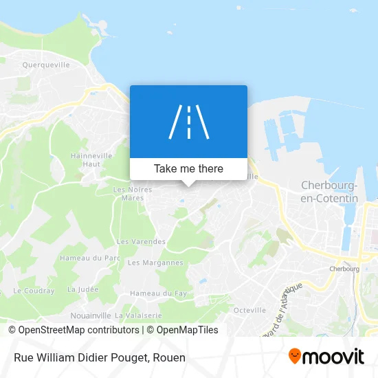 Rue William Didier Pouget map
