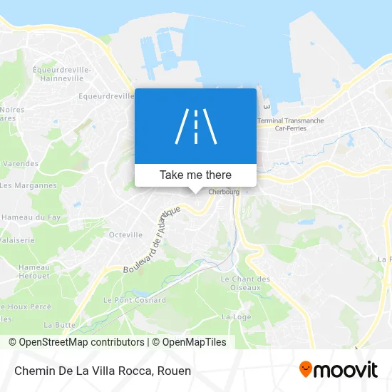 Chemin De La Villa Rocca map