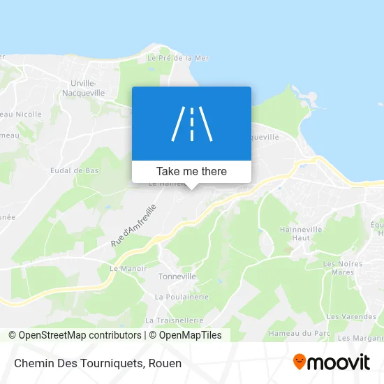 Chemin Des Tourniquets map