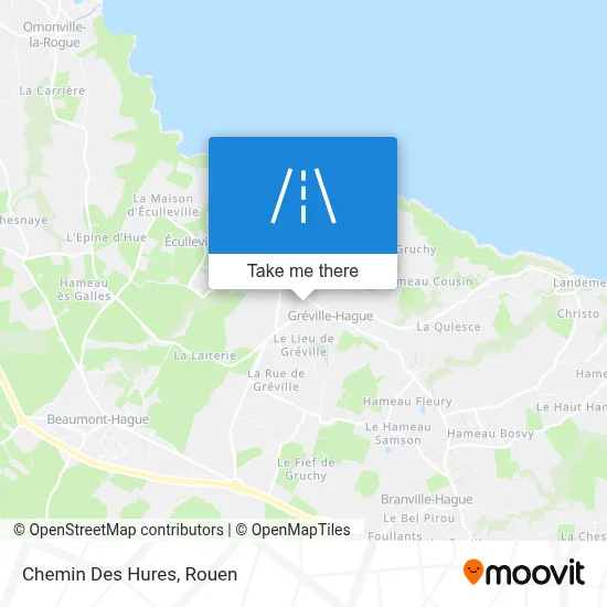 Chemin Des Hures map