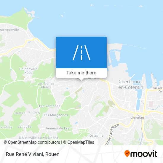 Rue René Viviani map