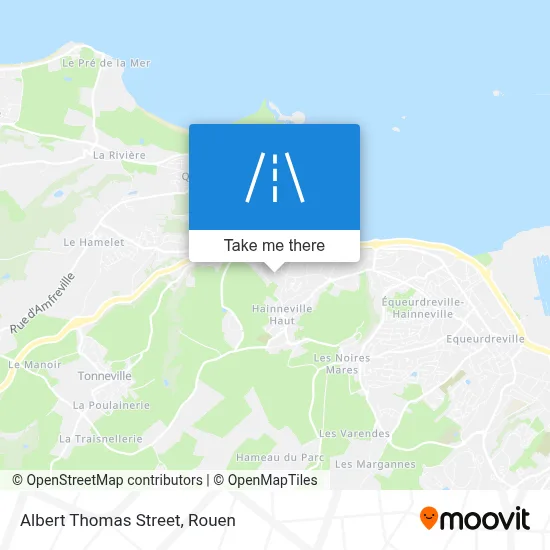 Rue Albert Thomas map