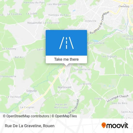 Rue De La Graveline map