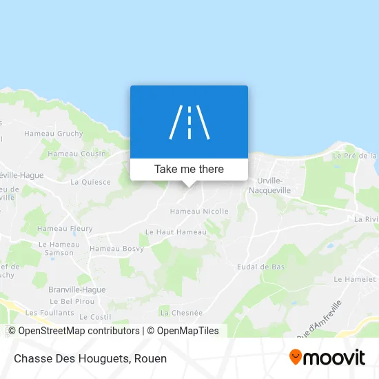 Chasse Des Houguets map