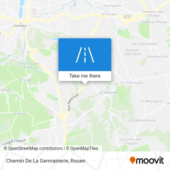Chemin De La Germainerie map
