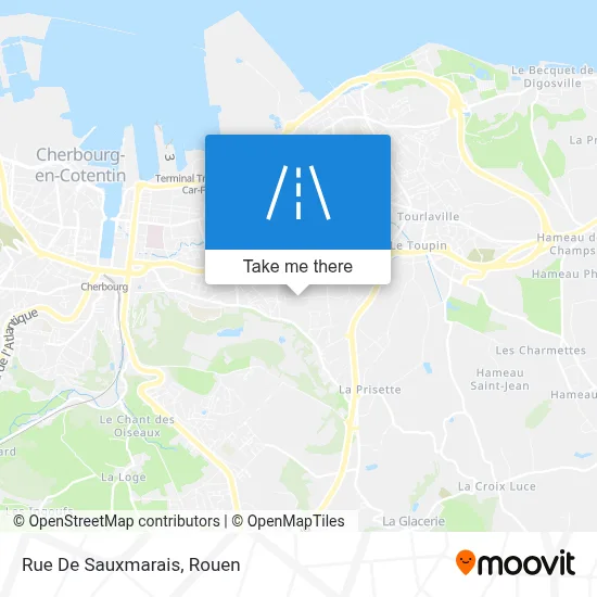 Rue De Sauxmarais map