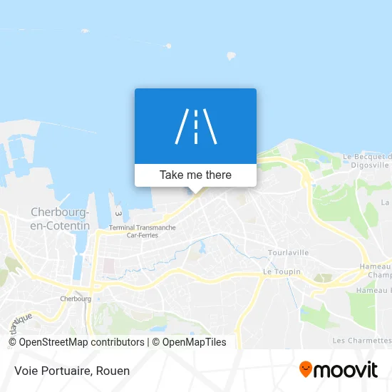 Voie Portuaire map