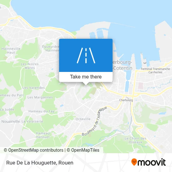 Rue De La Houguette map